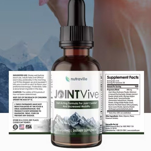 JointVive by Nutraville, 2 fl oz dropper bottle, dietary supplement